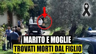 Moglie e marito trovati morti in casa il figlio quotNon rispondevano al telefono e sono partitoquot [upl. by Laamak410]