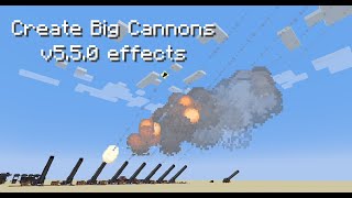 Create Big Cannons v550 new effects showcase [upl. by Refinneg]