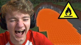 Minecraft’s Lava Ravine Mod is actually funny [upl. by Orban]