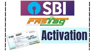 How to Activate SBI FASTag  SBI FASTag Unboxing  Hindi [upl. by Eillim]