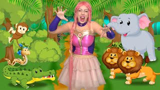 Luli Pampín  CAMINO POR LA SELVA🙊🐍🦁🐘  Official Video [upl. by Couture]