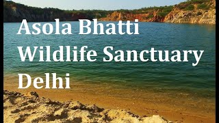 Asola Bhatti Wildlife Sanctuary Delhi  Video Tour [upl. by Euv555]