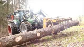 Holz holen mit Deutz 608 [upl. by Yecnuahc]