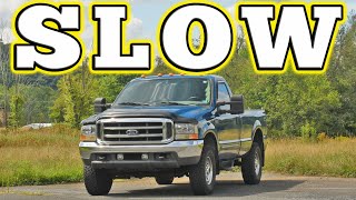 2000 Ford F 250 Superduty 73L Powerstroke Turbo Diesel Regular Car Reviews [upl. by Eldred570]