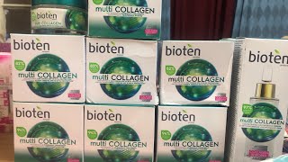 BIOTEN MULTI COLLAGEN DAY CREAM AND OVERNIGHT TREATMENT [upl. by Rajiv]