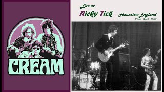 Cream  Live at Ricky Tick Hounslow England 1967 [upl. by Patsis]