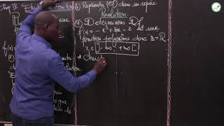 Cours  Terminale L  Mathématiques  Etude de fonctions  M Mbow [upl. by Areht]