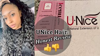 Unice Hair Review Unsponsored amp Honest [upl. by Leann606]