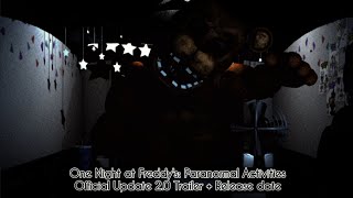 One Night at Freddys Paranormal Activities 20  Game Trailer 1 [upl. by Templas432]