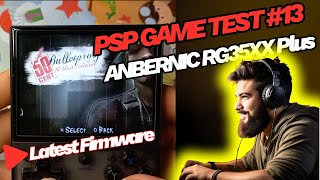 PART 13 PSP Game Test On ANBERNIC RG35XX Plus with Latest Firmware [upl. by Derril185]