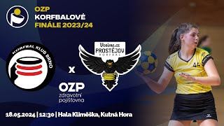 OZP 1 LIGA FINÁLE U16  BRNO VS VOSÍMECZ PROSTĚJOV  1230 [upl. by Wilmar]