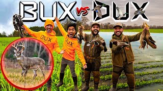 2v2 DEER vs DUCK Hunting FLAIRS NEW LEASE Catch Clean Cook [upl. by Nitsruk789]