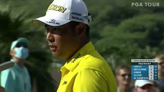 Hideki Matsuyama firing at flags for 10 minutes and 8 seconds [upl. by Trillby]