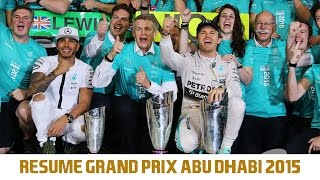 Résumé GrandPrix dAbu Dhabi Canal   Formule 1 [upl. by Donelu]