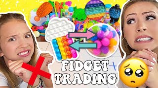 TRADING FIDGETS VERY INTENSE 🤭❌✅ [upl. by Akenit104]