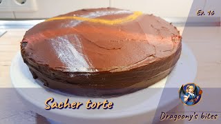 Traditional Sacher Torte Recipe  Homemade Austrian Chocolate Cake [upl. by Melak]