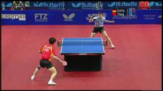 Danish Open Dimitrij OvtcharovZhang Jike [upl. by Annabela]