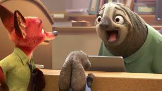 Zootopia Flash The Sloth Sloth scene [upl. by Laicram]