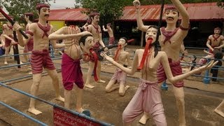 Wat Muang Temple of Hell in Ang Thong Thai [upl. by Hescock]