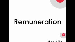 How to Pronounce Remuneration  Pronunciation of Remuneration [upl. by Eirellav]