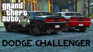 2018 Dodge DemonChallenger with custom engine sounds  GTA V Mods [upl. by Niehaus]