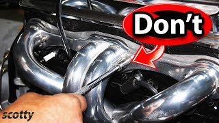 Why Not to Put Exhaust Headers on Your Car [upl. by Baumann]