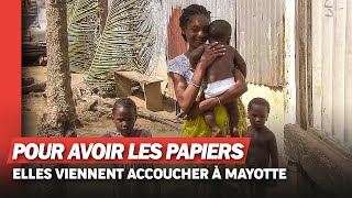 Mayotte  Elles traversent la mer pour assurer un avenir à leurs enfants [upl. by Tenay]