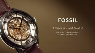 Introducing the Fossil Townsman Automatic Watch  Fall 2024 Mens Collection [upl. by Agate]