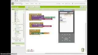 App Inventor 2 Tutorial  How to create and store text files on your phone [upl. by Blandina21]