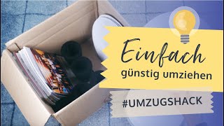 Günstig umziehen Kosten sparen beim Umzug  Umzugshacks  muvora 2019 [upl. by Burtis836]