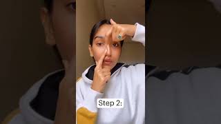 facial exercises for nose youtubeshorts shorts exercise glowup [upl. by Leifer]