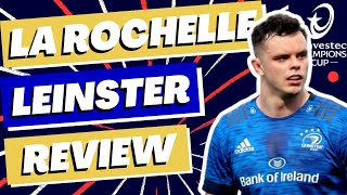 La Rochelle v Leinster Review  Champions Cup 202324 [upl. by Darcey]