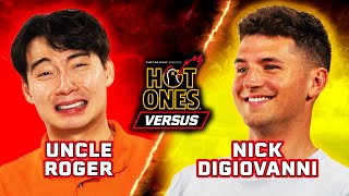 Uncle Roger vs Nick DiGiovanni  Hot Ones Versus [upl. by Pavlov]