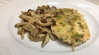 Scaloppine ai Funghi  Chef Stefano Barbato [upl. by Nepil]