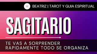 ♐SAGITARIO HOY ♐  TE VAS A SORPRENDER RAPIDAMENTE TODO SE ORGANIZA  HOROSCOPO SAGITARIO ENERO 2024 [upl. by Bbor]