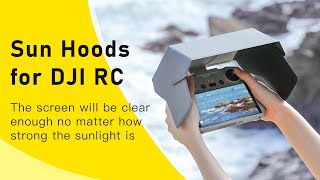 SEASKY Sun Hoods Sunshade Cover for DJI RC Remote Control DJI MINI 3 Pro Mavic 3 Classic Accessories [upl. by Alsworth152]