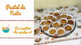 Pastel de Nata ou Empada de Leite Condensado  As Receitas da Minha Vó [upl. by Mastic]