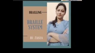 Braille System Braille sikhne se phle ki kch महत्वपूर्ण baate [upl. by Yojal935]