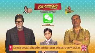 Bhoothnath Returns on WeChat  Amitabh Bachchan Boman Irani [upl. by Aninaig]