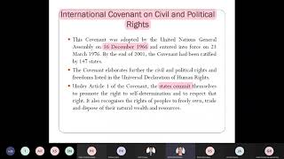 ICCPR International Covenant on Civil and Political Rights [upl. by Vrablik]