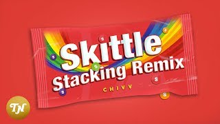 Chivv  Skittle Stacking Remix prod Esko  lyric video [upl. by Retsevlis]