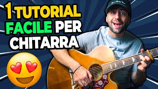 Come Suonare → Lemozione non ha voce di Adriano Celentano Tutorial facile per chitarra [upl. by Edmon]