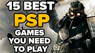 15 Best PSP Games You NEED TO PLAY 2023 Edition [upl. by Yentrac804]