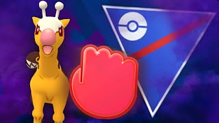 DOUBLE KICK SHADOW GIRAFARIG IS A DEBUFF MACHINE INCREDIBLY FUN POKEMON  GO Battle League [upl. by Longmire]