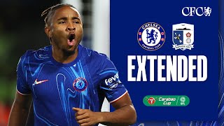 Chelsea 50 Barrow  HATTRICK amp FREE KICK STUNNER 🔥  HIGHLIGHTS  Extended  Carabao Cup 2425 [upl. by Aynosal]