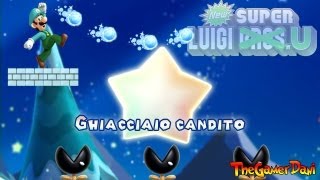 Lets Play New Super Luigi U  Ghiacciaio candito [upl. by Carleen653]