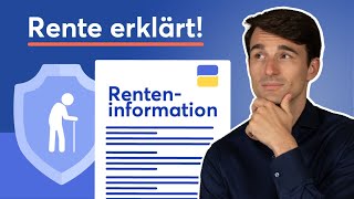 Wie funktioniert unser Rentensystem Rente erklärt Wie sorgt man richtig vor DRV amp Altersvorsorge [upl. by Orman]