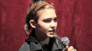 Grimes Interview February 2012 [upl. by Meehsar]