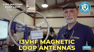 Ciro Mazzoni Magnetic Loop Antennas Dayton Hamvention 2024 [upl. by Enilav]