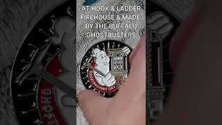 Ghostbusters Day 40th Anniversary Coin from Hook amp Ladder 8  New York City [upl. by Joy]